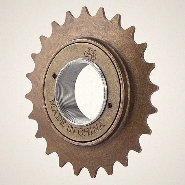 (01)Single Speed Bike Freewheel 24 Teeth Bicycle Freewheel Cycling Replacem DS