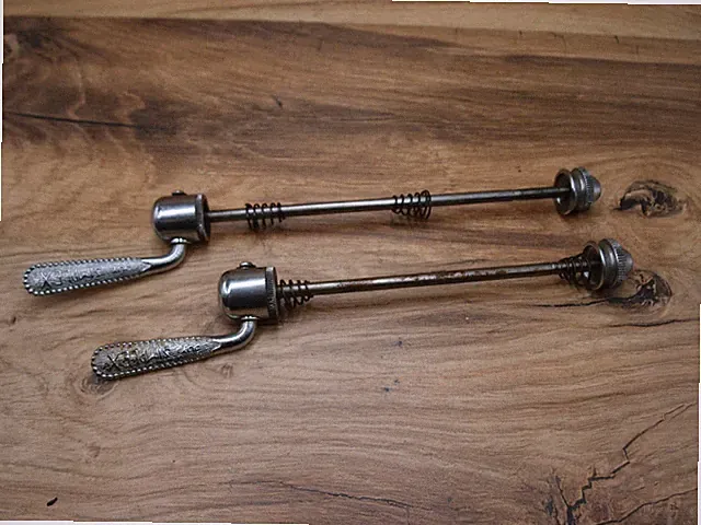 1970's vintage Simplex Juy skwers set for road bike quick releases