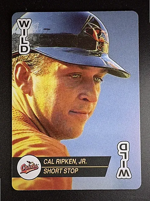 1993 Bicycle Baseball Aces Playing Cards - Cal Ripken #WILD