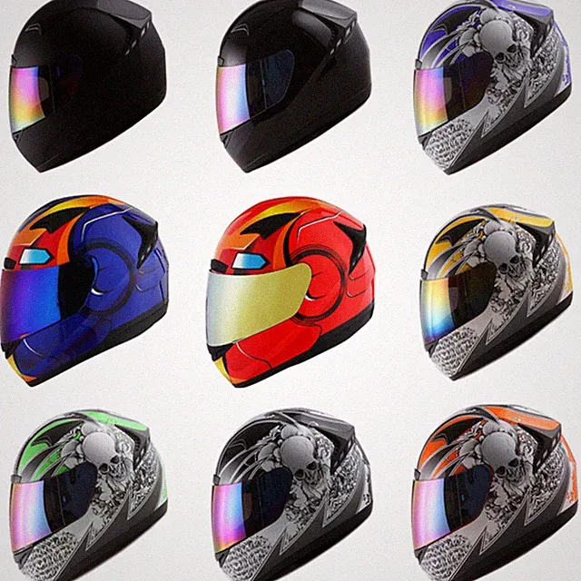 1STORM MOTORCYCLE FULL FACE HELMET BIKE BOOSTER HG335CLS