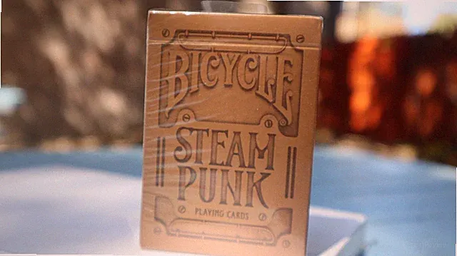 2012 Bicycle Steam Punk Playing Cards - Bronze - SEALED/NEW