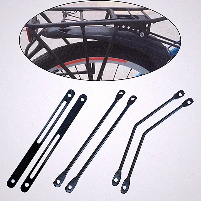 2Pcs Bike Rear Rack Support Luggage Carrier Support Rod Accessories Practical