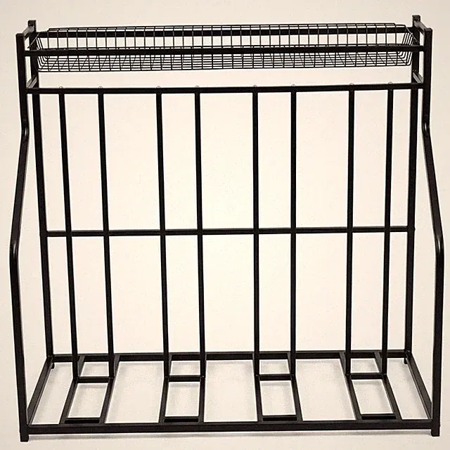 4-Bike Stand Bike Storage Rack Bicycle Floor Rack for Garage Organizer Indoor