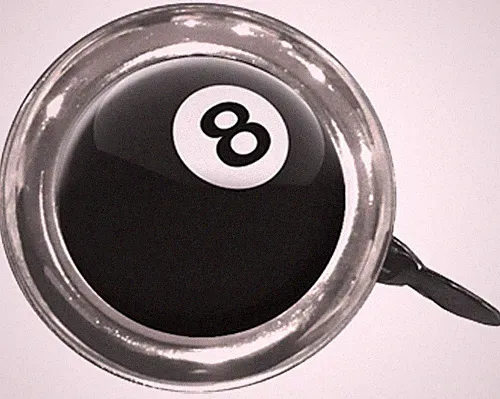 BICYCLE BIKE 8 EIGHT BALL BELL NEW