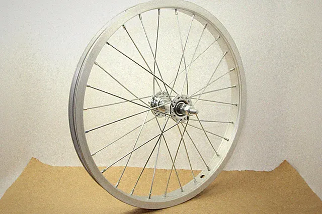 Bicycle Front Wheel Fit 16 X 1.75 Tire Scooter Kids Bike Aluminum Iron M8 axle