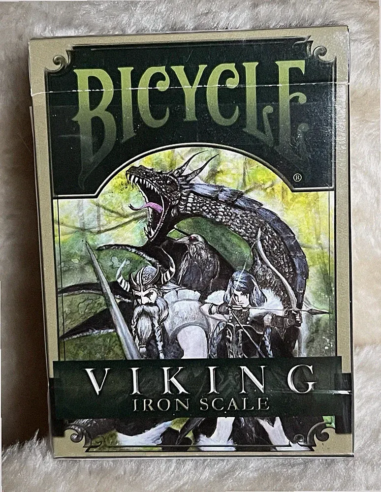 Bicycle - Viking Playing Cards - Iron Scale Edition - OPENED ❤️