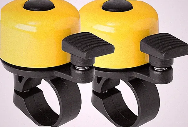 Bike Bell 2 Pack with Loud Melodious Sound Classic Mini Bicycle Bell for Kids Ad