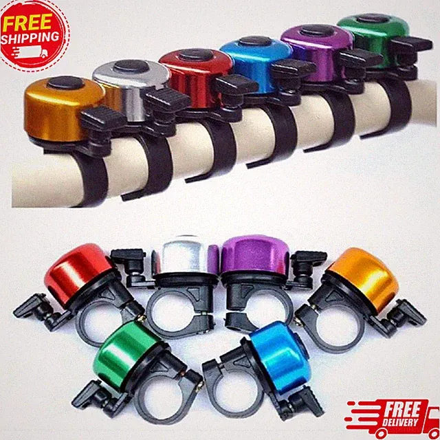 BIKE BELL Alloy Bicycle Bike Cycling Handlebar Bell Ring Horn Sound for Safety