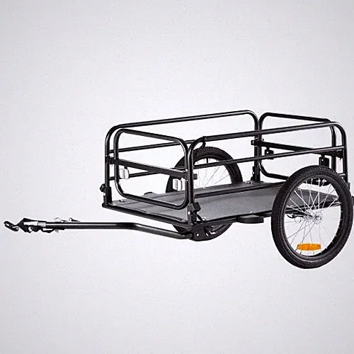 Bike Cargo Trailer,160 lbs Load Capacity,Heavy-Duty Bicycle Wagon Cart,Foldable
