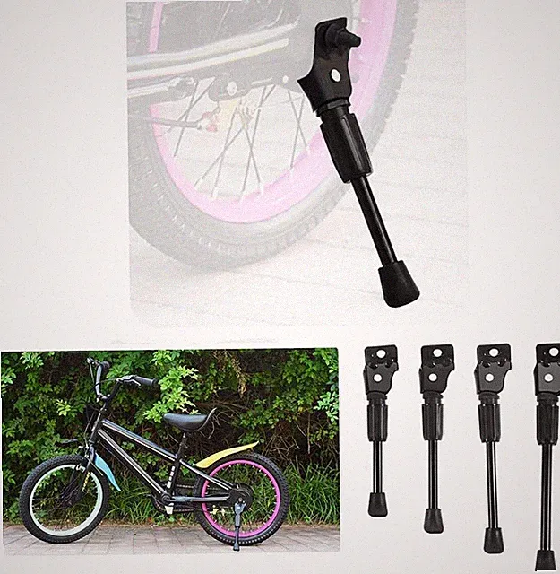Bike Kickstand for 12 14 16 18 20 Kids Bike Stand Bicycle Support Rack (For 12"