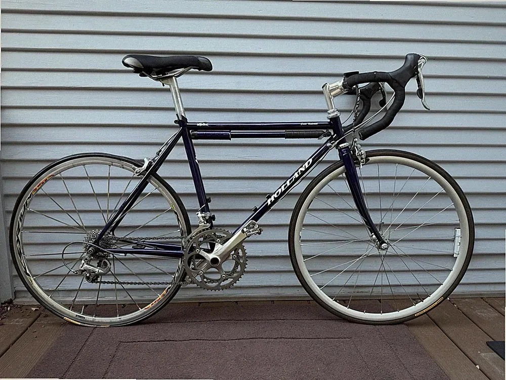 Custom Racing Steel Holland Bicycle | Triathlon & Road | Size Small (5'3")