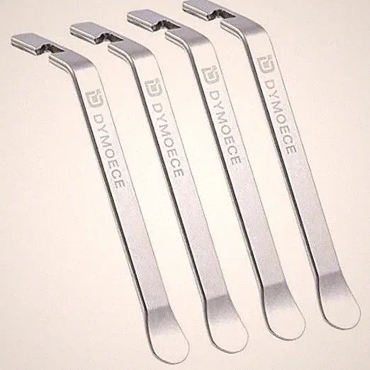 Dymoece Bicycle Tire Lever Bike Tyre Spoon Iron Changing Steel-4pcs