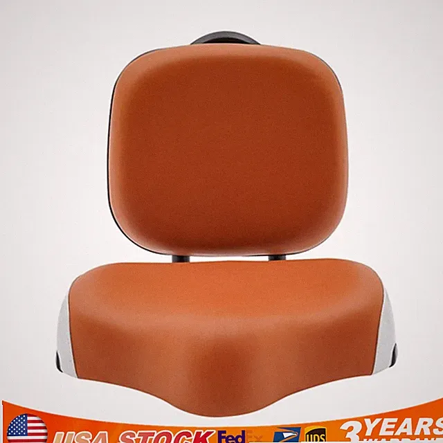 Extra Wide Bicycle Tricycle Saddle Seat with BackSupport Bike Seat with Backrest