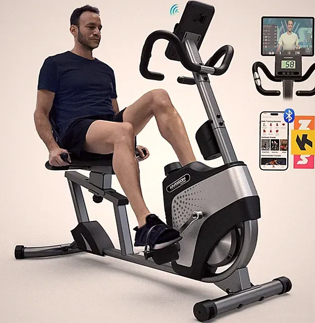 HARISON Magnetic Recumbent Exercise Bike, Stationary bikes for Adult and Seniors