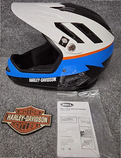 HARLEY-DAVIDSON IRONE SANCTION YOUTH BICYCLE HELMET YOUTH LARGE