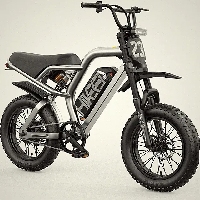 Hikeep 16''x3 Electric Bike Fat tires 48V 15Ah Ebike 1500W Peak for Teenager US