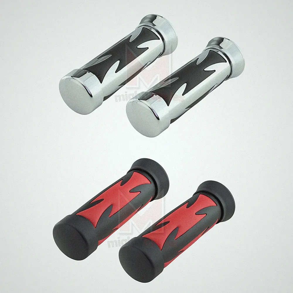 Iron Cross Deluxe Bicycle Grips Lowrider Beach Cruiser Chopper Bike Handle Grip