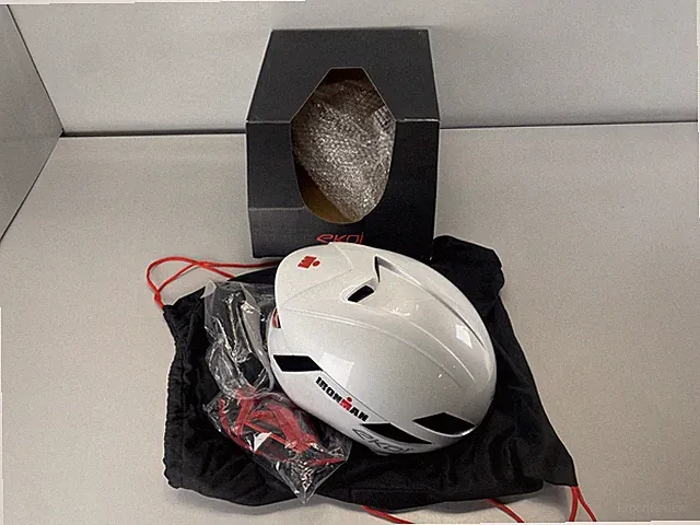 Ironman Ekoi Aero 14 Cycling Helmet Size M- White
