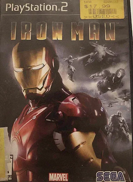 IRONMAN Sony PlayStation 2 PS2 Game