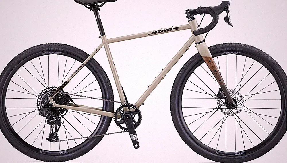 JAMIS RENEGADE S1 STEEL GRAVEL ROAD BIKE 1 X 12 APEX EAGLE AXS 56CM ADOBE CLAY