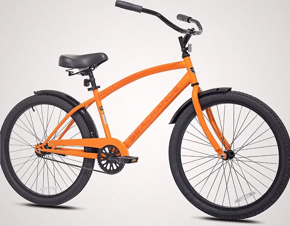 Kent Seachange 24-inch Boy's Cruiser Bicycle, Orange