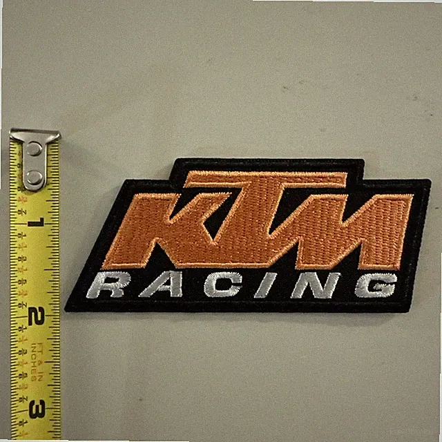 KTM Racing (Embroidered Iron on patch) Motorcycle / Dirt Bike