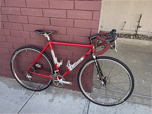 Lemond Poprad 53cm True Temper OX Platinum steel w/ Carbon forks and disc brakes