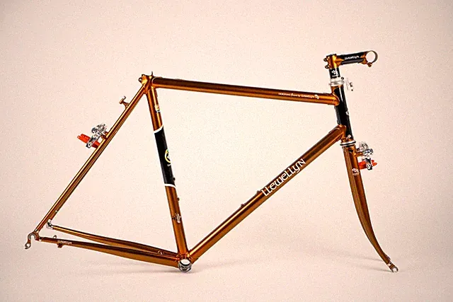 Llewellyn Cadenzia Gravel Road Bicycle Frame Custom Lugged Steel Austrailia