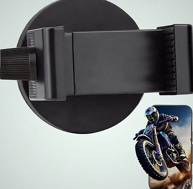 Magnetic Motorcycle Phone Mount Holder,Strong Magnetic Attracts Tank,Non-Slip &