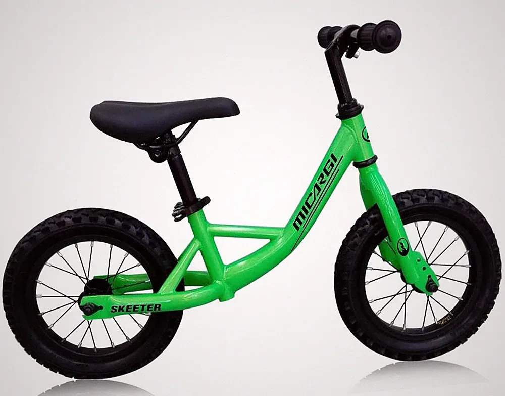 Micargi Skeeter 12" Kids' Balance Bike No-Pedal Learn To Ride Pre Bicycle