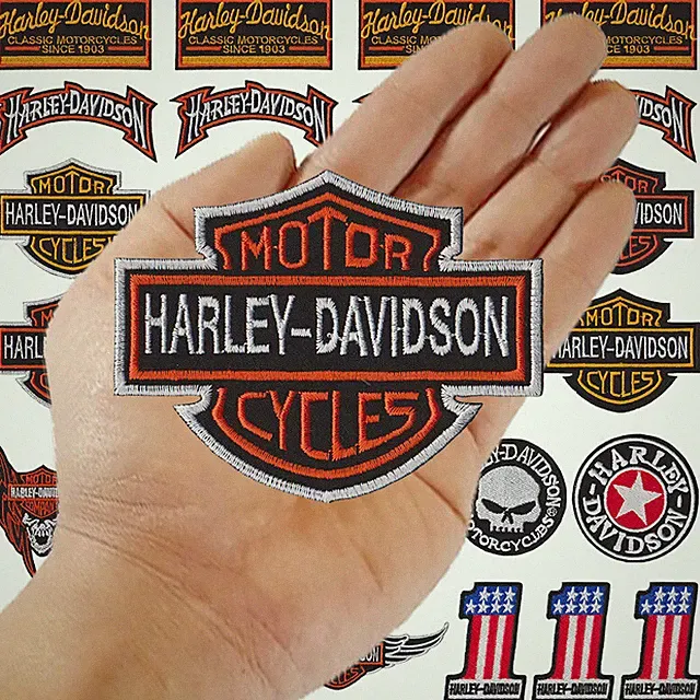 Motorcycle Biker Big Bike MotoGP Logo Iron on Embroidery Patch Wholesale Random