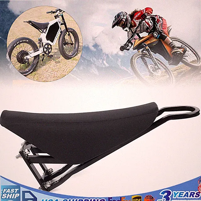 Motorcycle Saddle Seat PU+Iron E-bike Saddle For Stealth Bomber Beach Cruiser