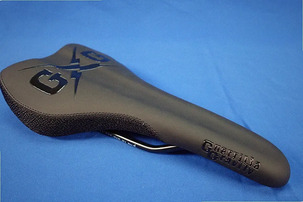 New SDG Radar Mountain Bike Saddle, Bicycle Seat - Black - Steel Rails