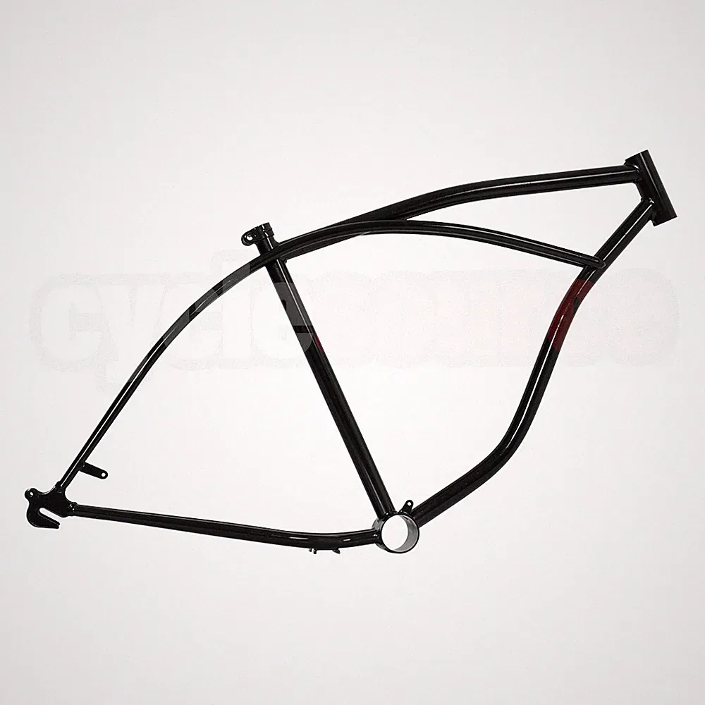 OG 26" Bicycle Bike Beach Cruiser Frame Black