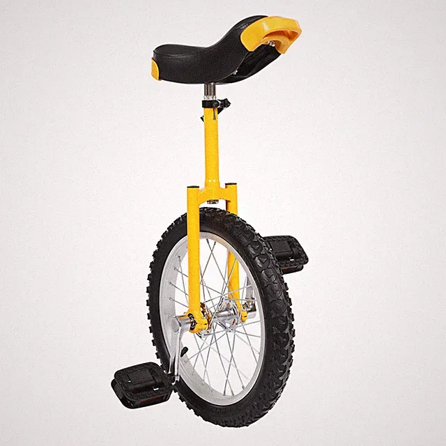 Outdoor Wheel Unicycle, Height Adjustable Unicycle, One Wheel Bike