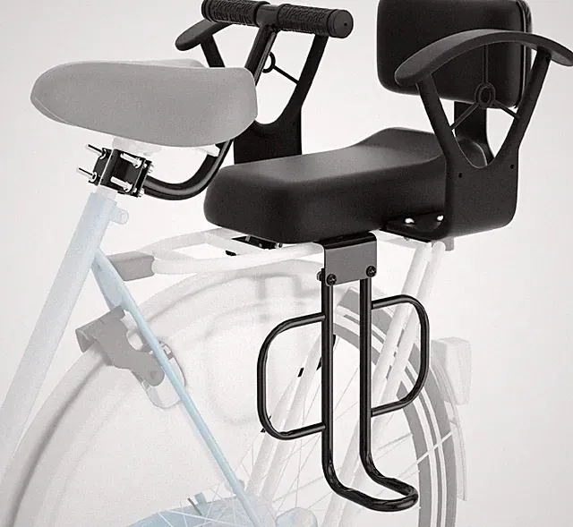 Rear Child Bike Seat,Rear Mounted Child Bike Seats,Back Mount Child Seat with Ba