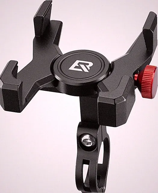 ROCKBROS Bike Phone Holder, Aluminum Handlebar Mounted for 4.7-7.1" Phones