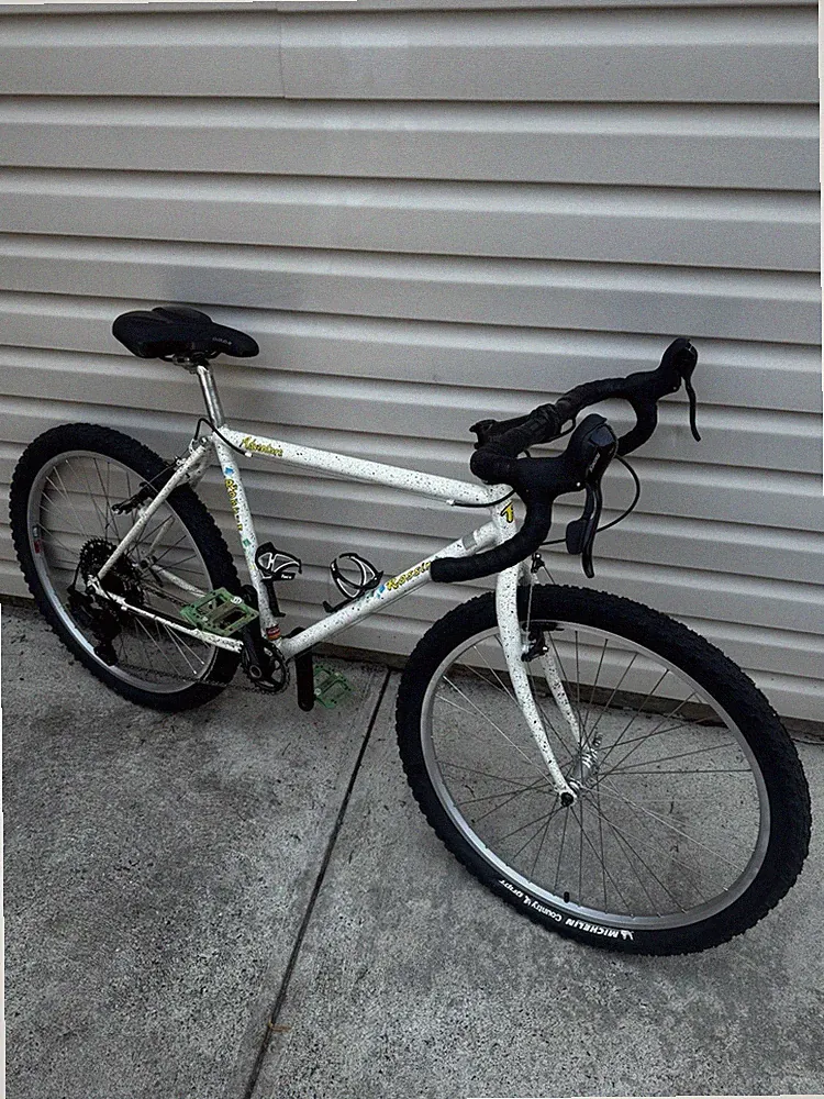 Rossin Retro Resto Mod Gravel Bike Chris King Campagnolo Medium