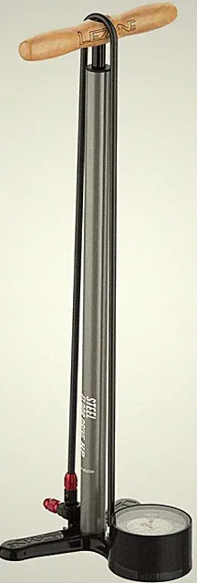 Steel Floor Drive 3.5 High Pressure Bicycle Floor Pump with 3.5" Analog/Digital