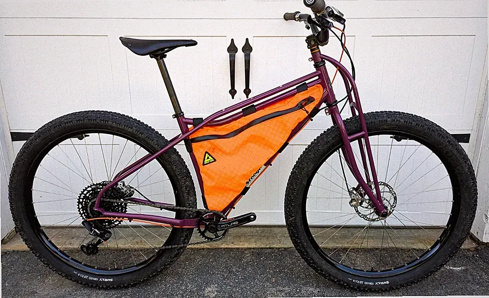 Stooge Speedball 18" Steel Truss Fork Adventure Bike SRAM Eagle mTB 29x3 29+