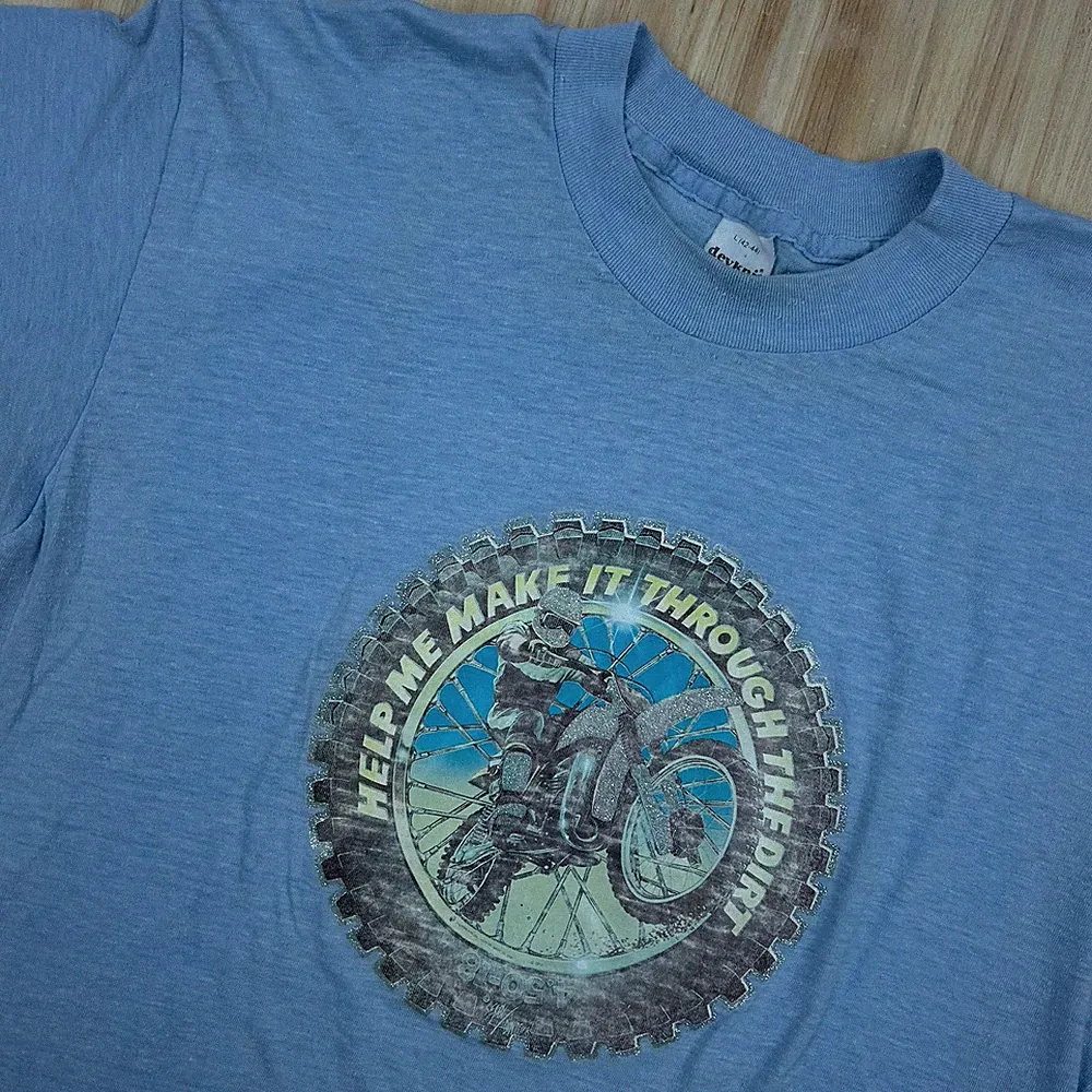 True VTG 70s MOTOCROSS BMX BICYCLE CHAMP ROACH IRON-ON FITS *MEDIUM 1978