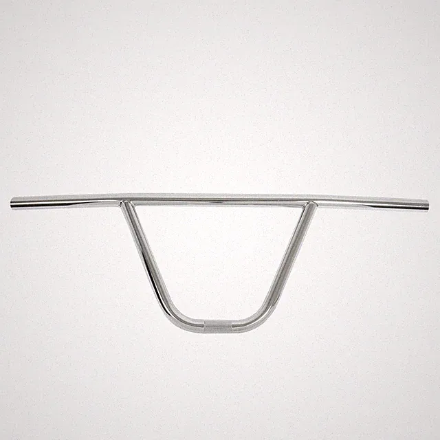 VINTAGE BMX PRO+ FREE STYLE BICYCLE C.W HANDLEBAR 22.2MM CHROME