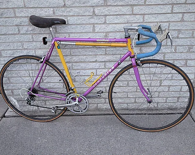 Vintage Centurion Expert Ironman Dave Scott Pink/Yellow 57cm Road Bike Japan