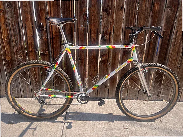 Vintage early 80's Salsa Ala Carte mountain bike single speed Size L jellybean