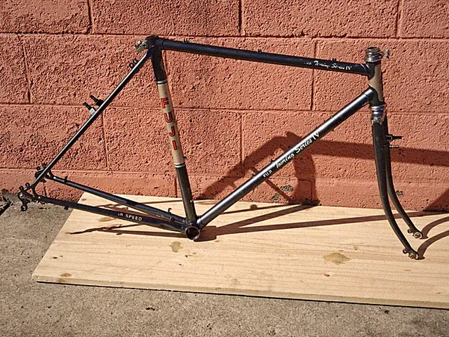 Vintage Fuji Touring Series IV Bicycle Frame / Frameset Japan 52cm