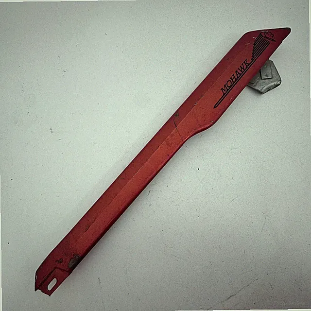 Vintage Mohawk Red Metal Bicycle Chain Guard Chaincase Cover Bike Part B05