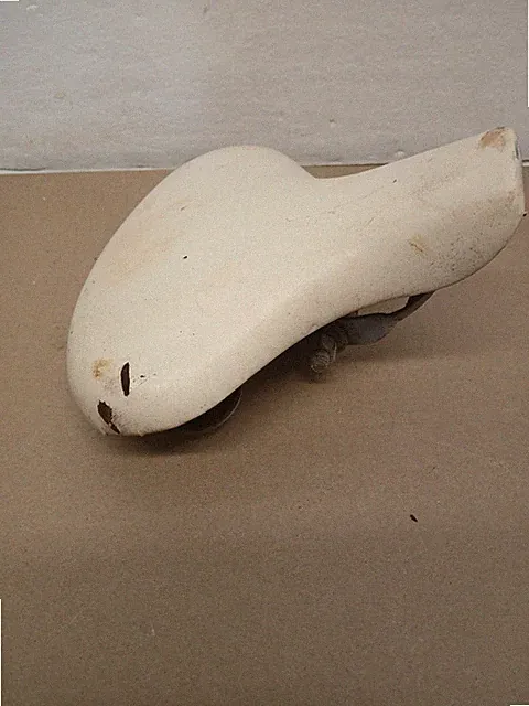 Vintage Persons Bicycle Saddle Seat Sprung Steel Pan Pre-War Cruiser Bike Parts