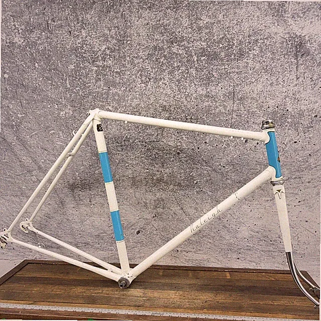Vintage Raleigh Competition Road Bike Frame 59cm Reynolds 531 700c 123mm Zeus