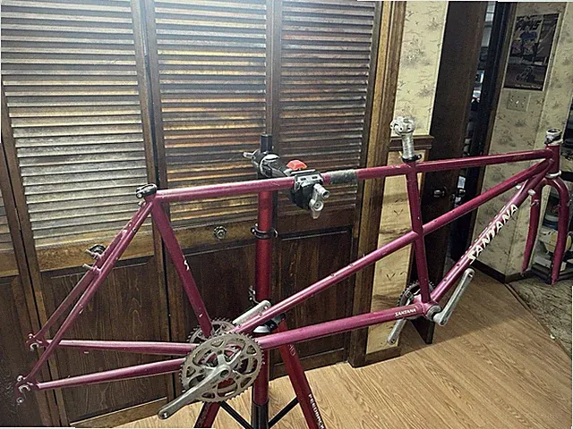 Vintage Santana Arriva Tandem Frame/Fork/Headset/Cranks/BB (700C)