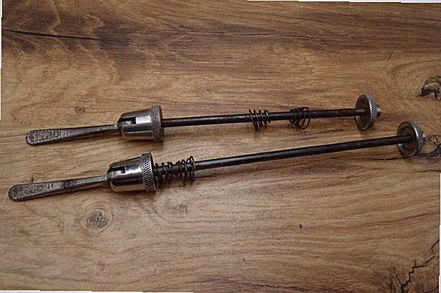 vintage skewers SIMPLEX made in France 50's / 60's quick releases